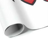 Papier Cadeau Valentine Art All Me Aime Tous (Coin rond)