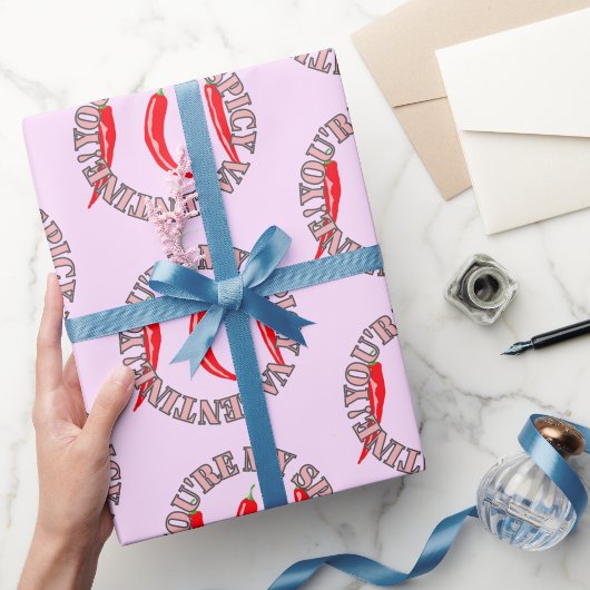 Papier Cadeau Valentine épicée