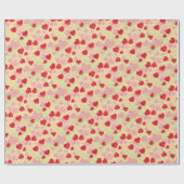 Papier Cadeau Valentine Hearts (Plat)