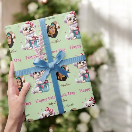 Papier Cadeau Valentine Journey