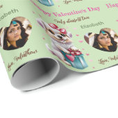 Papier Cadeau Valentine Journey (Coin rond)