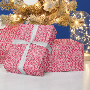 Papier Cadeau Valentine Motif de coeur