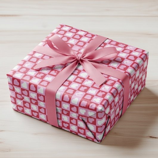 Papier Cadeau Valentine’s Day Gift Wrap Cute Love