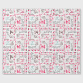 Papier Cadeau Valentines Day GIFT WRAP (Plat)