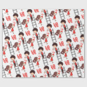 Papier Cadeau Valentine's Day Wrapping Paper Love Ladder Hearts (Plat)