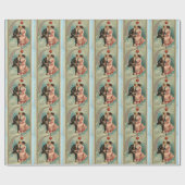 Papier Cadeau valentines victoriennes (Plat)