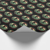 Papier Cadeau Valeurs de l'équipe de baseball motivationnel (Coin)