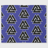 Papier Cadeau Valknut (Plat)