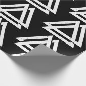 Papier Cadeau Valknut Viking Triangle Art (Coin)