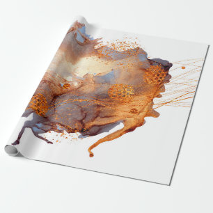 Papier Cadeau Vallée de Splash. Le luxe naturel. Royal Art. Orie