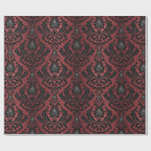 Papier Cadeau Vampire Halloween Motif (Plat)