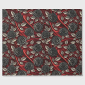 Papier Cadeau Vampire Halloween Motif (Plat)