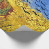 Papier Cadeau Van Gogh Champs de blé Impressionniste Peinture (Coin)