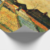 Papier Cadeau Van Gogh - Lits à fleurs en Hollande (Coin)