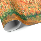 Papier Cadeau Van Gogh - Lits à fleurs en Hollande (Coin rond)