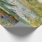 Papier Cadeau Van Gogh Pêche au printemps, Pont de Clichy (Coin)