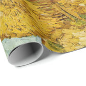 Papier Cadeau Van Gogh - Vase avec 12 tournesols (Coin rond)