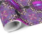 Papier Cadeau Vanceromay Élégant Noël (Coin rond)