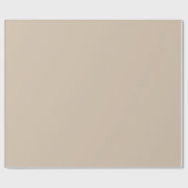 Papier Cadeau Vanille foncée Brown (Plat)