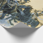 Papier Cadeau "Vaqueros" Art occidental de Charles M Russell (Coin)