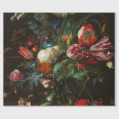 Papier Cadeau Vase of Flowers, 1660 by Jan Davidsz de Heem (Plat)