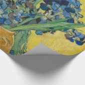 Papier Cadeau Vase Van Gogh avec Iris Classic Impressionnisme (Coin)