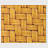 Papier Cadeau Vaste panier d'osier (Plat)