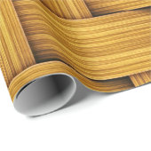 Papier Cadeau Vaste panier d'osier (Coin rond)