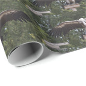 Papier Cadeau Vautour Griffon (Coin rond)