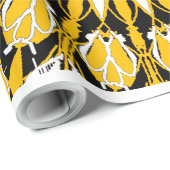 Papier Cadeau vecteur art mandala floral (Coin rond)