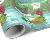 Papier Cadeau Vegan (Coin rond)