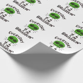 Papier Cadeau Vegan Brussels Sprouts (Coin)