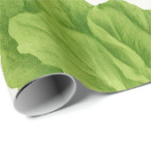 Papier Cadeau Vegetable Garden Wrapping Paper | Kitchen Gift (Coin rond)
