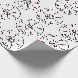 Papier Cadeau Vegvisir Islande stave de protection