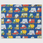 Papier Cadeau Véhicule personnalisable (Plat)