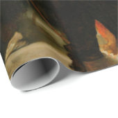 Papier Cadeau Veille De Nuit Par Rembrandt (Coin rond)