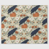 Papier Cadeau Veilleur d'automne (Plat)