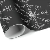 Papier Cadeau Veldismagn, Islande, Protection, Rune, Magie (Coin rond)