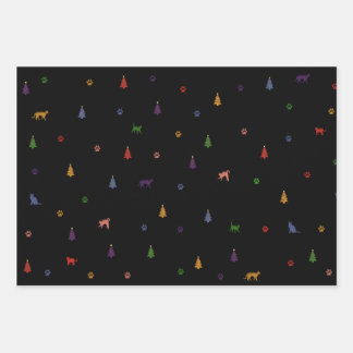 Papier cadeau Vellen Se, cat, Christmas