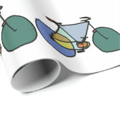 Papier Cadeau vélo (Coin rond)