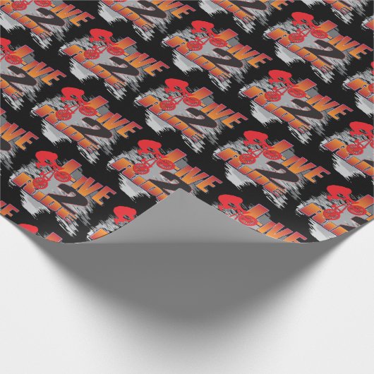 Papier Cadeau Vélo BMX (Coin)