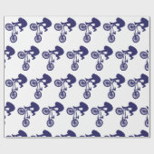 Papier Cadeau Vélo BMX (Plat)