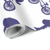 Papier Cadeau Vélo BMX (Coin rond)