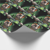 Papier Cadeau Vélo Bulldog Saint-Patrick (Coin)