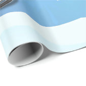 Papier Cadeau Vélo Chopper De Noël Père Noël Avec Casquette Roug (Coin rond)