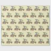 Papier Cadeau Vélo de jouets (Plat)