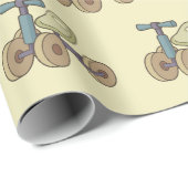 Papier Cadeau Vélo de jouets (Coin rond)