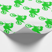 Papier Cadeau VÉLO de SALETÉ (vert) (Coin)