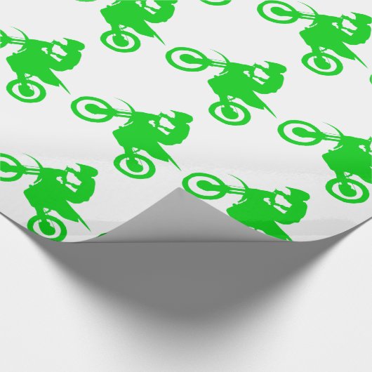 Papier Cadeau VÉLO de SALETÉ (vert) (Coin)