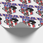 Papier Cadeau Vélo USA-BMX (Coin)